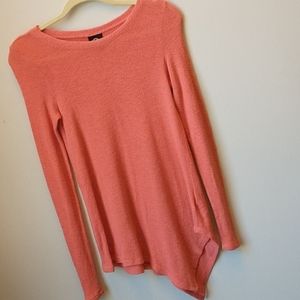Bobeau Asymmetrical Lightweight Sweater - XS